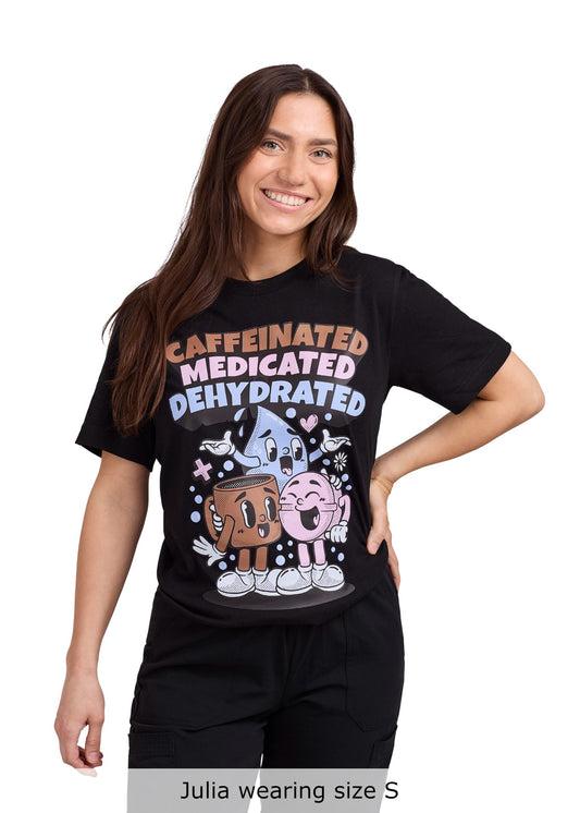 Caffeinated Girly T-Shirt