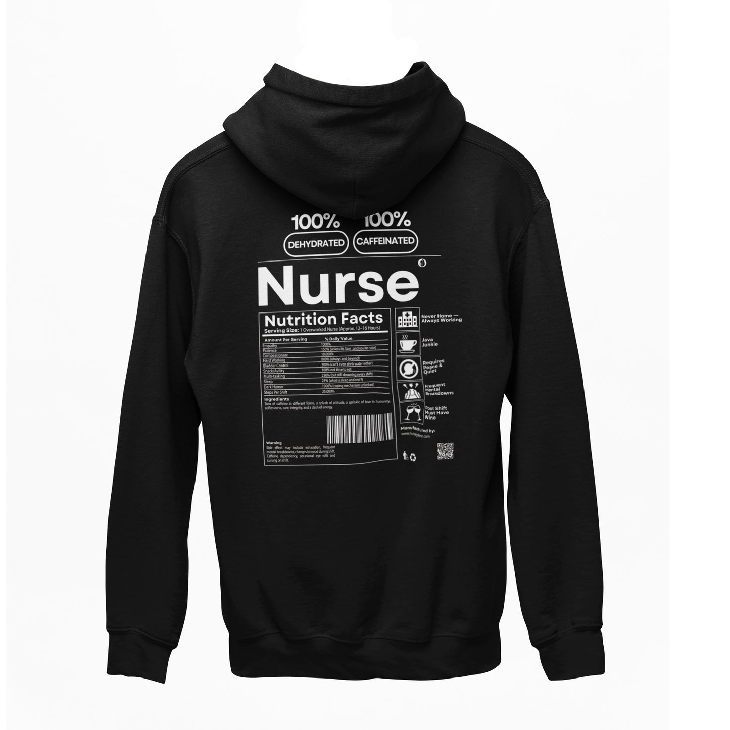 Nurse Ingredients Zip Up Hoodie