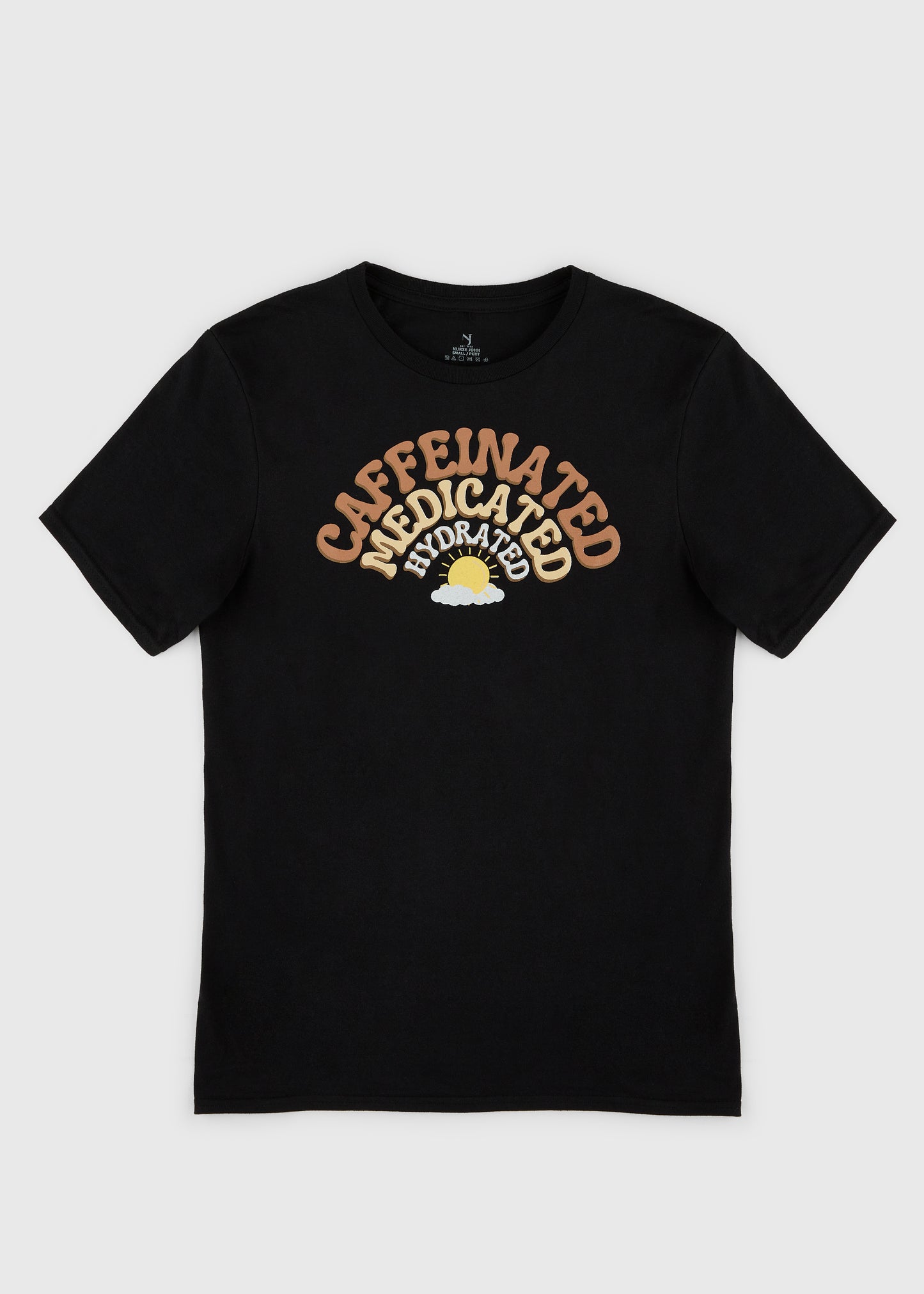 La camiseta de estilo suave con personal corto