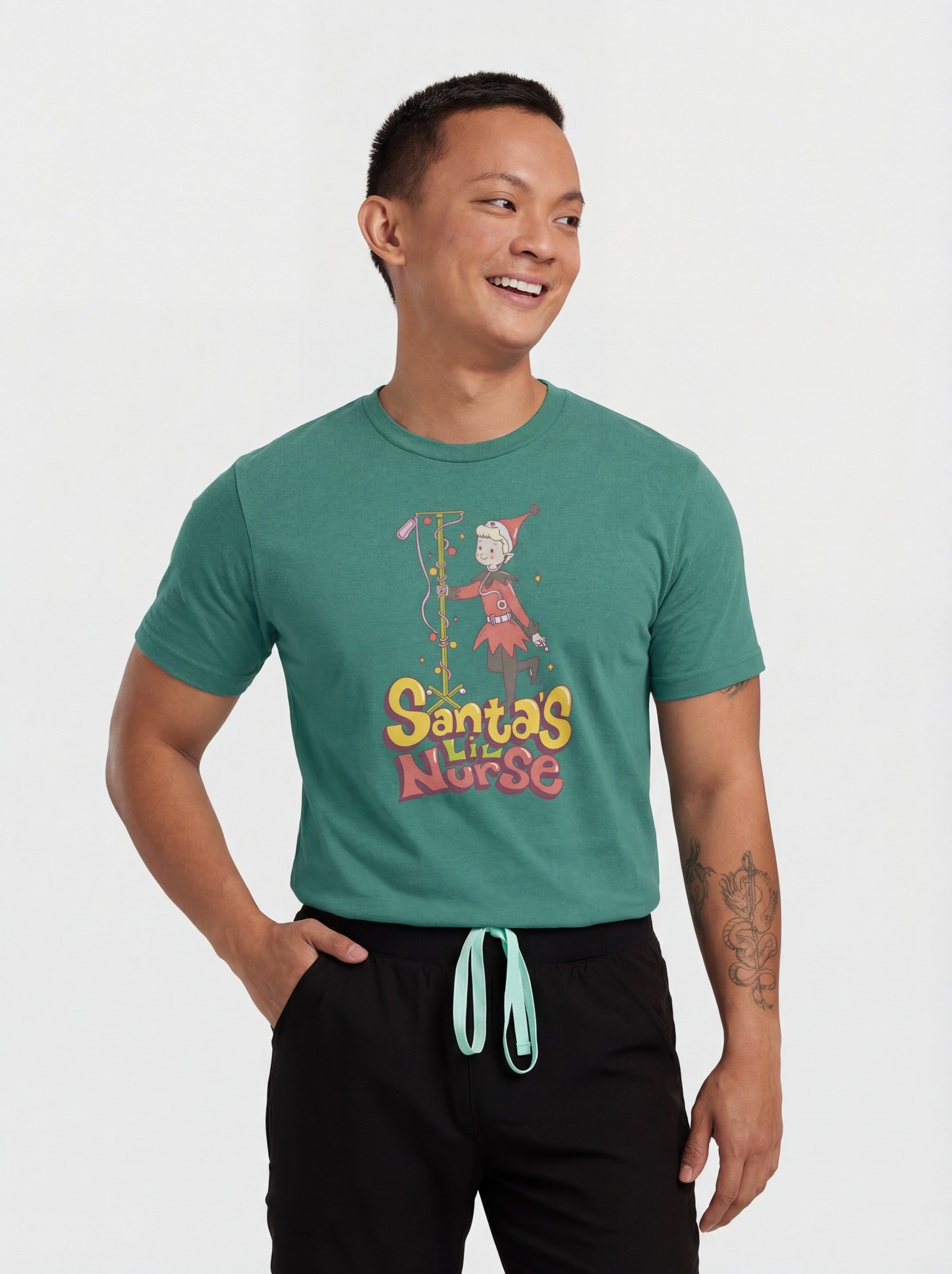 Santa's lil Nurse T-Shirt