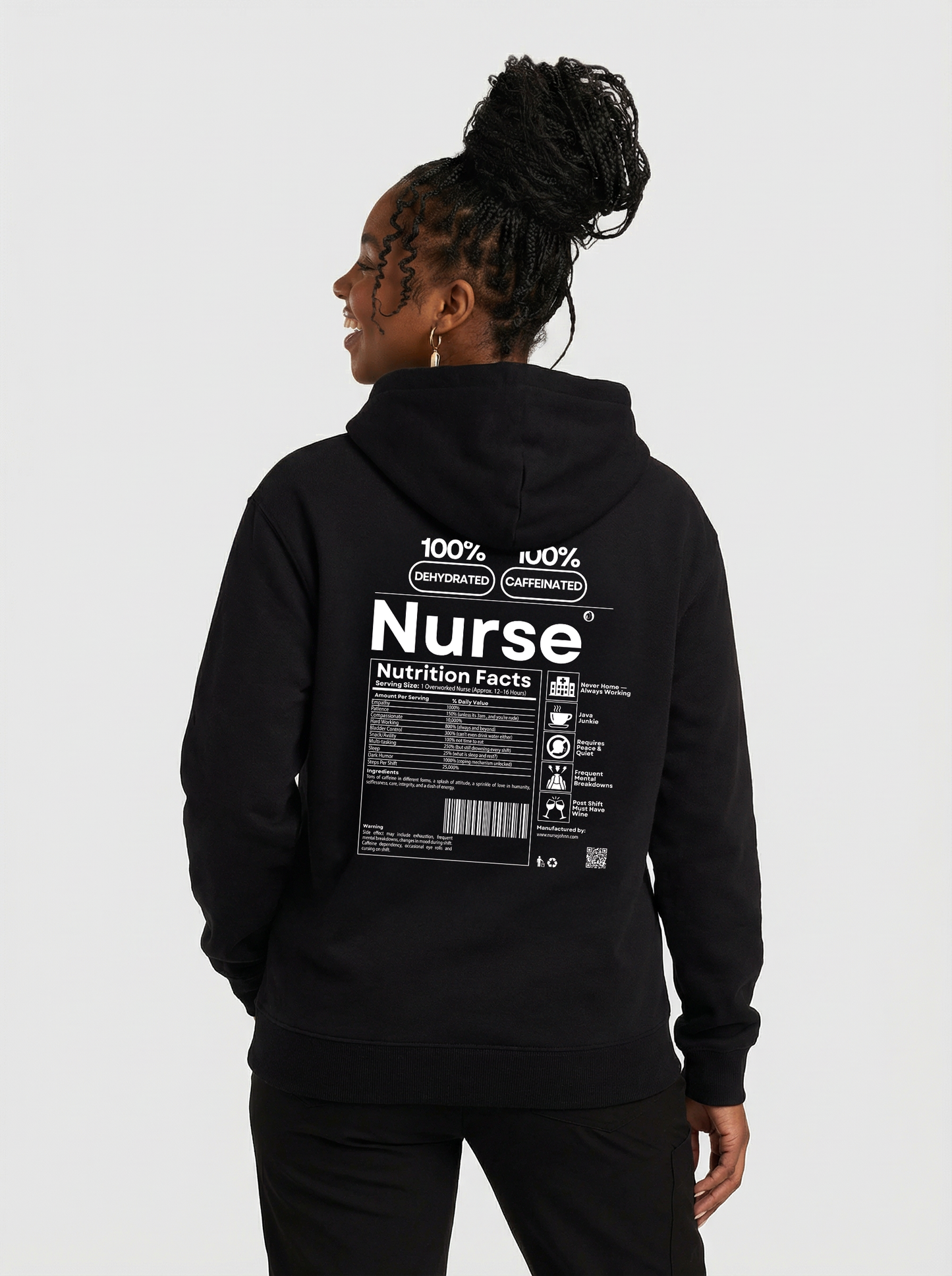 Nurse Ingredients Zip Up Hoodie