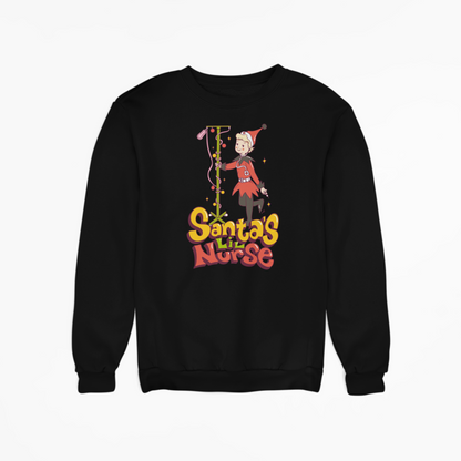 Santa's Lil Nurse Crewneck