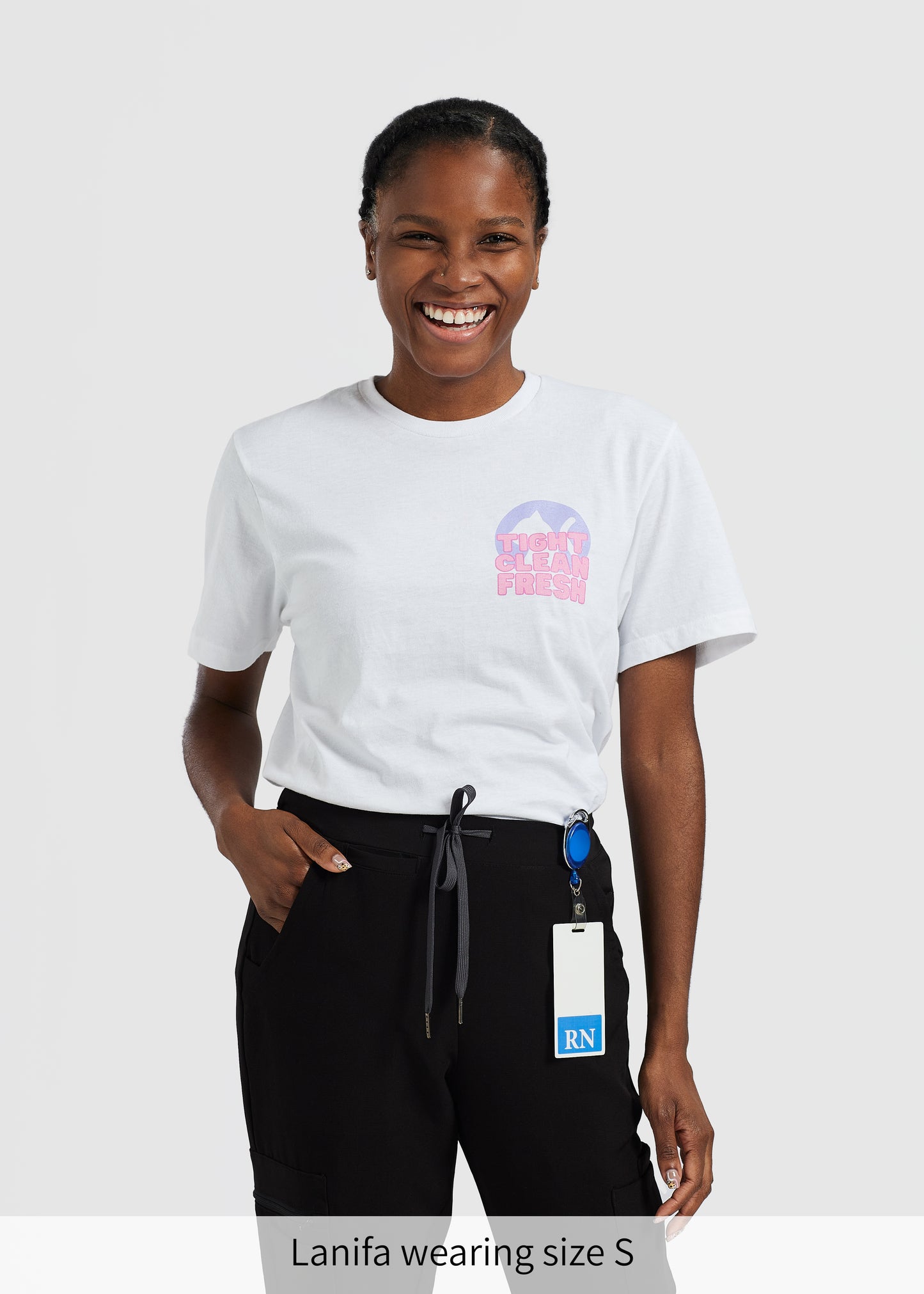 La camiseta de estilo suave de la enfermera Pamela